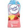 Crystal Light Liquid Strawberry Lemonade Naturally Flavored Drink Mix, 1.62