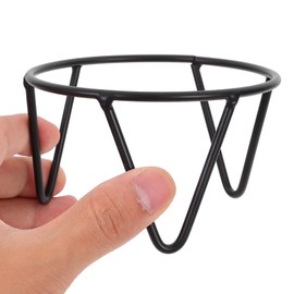 ABOOFAN Gazing Ball Stand Black Sphere Holder Outdoor Iron Gazing Globe Stand for Garden