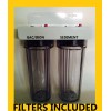 WATER WORLD Iron/Sulfur Removal DUAL Whole House Water Filter System
