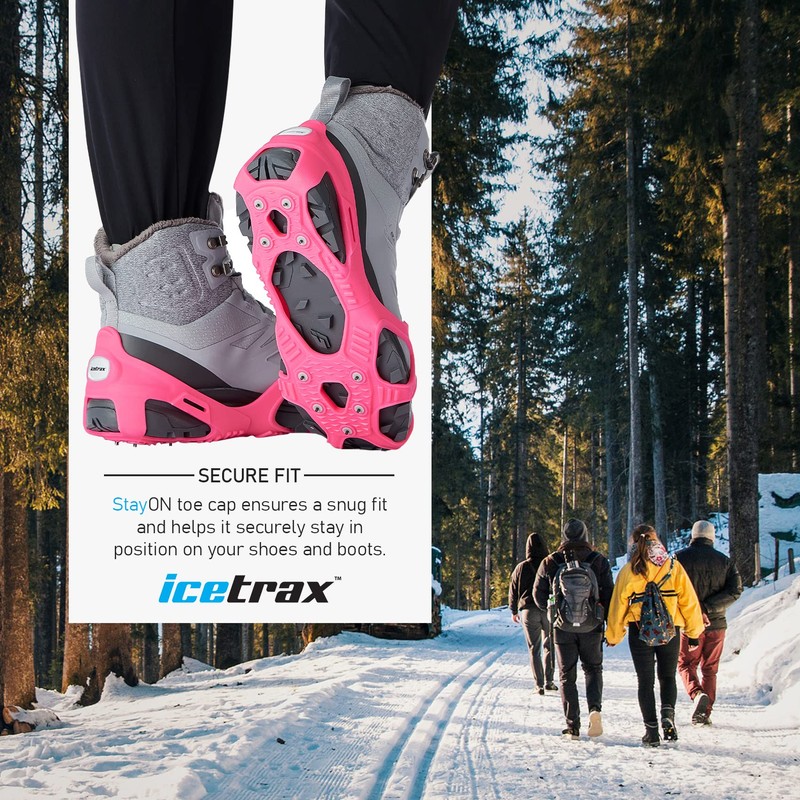 ICETRAX V3 Tungsten Winter Ice Grips for Shoes and Boots