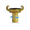 Brass GEKA Type Hose Quick Connect Adapter Claw Fitting Pipe