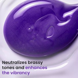 Nuva Botanicals Purple Shampoo for Blondes - Shampoo for Gray Hair for Women Removes Brassy Tones from Hair - Blonde Shampoo with Vitamin B5 - Hair Toner for Bleached Hair 6.8fl oz