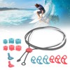 Water Sports Noise Reduction Earplugs with Strap Waterproof Silicone Swimming