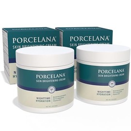 Porcelana Crema de Hidratación Nocturna Fórmula Actualizada - Reduce Manchas Oscuras y Unifica el Tono de la Piel - Para Manchas de Sol o de Edad, Cic