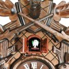 ReqianXH Retro Cuckoo Wall Clock Cuckoo Chime Adjustable Volume Wall