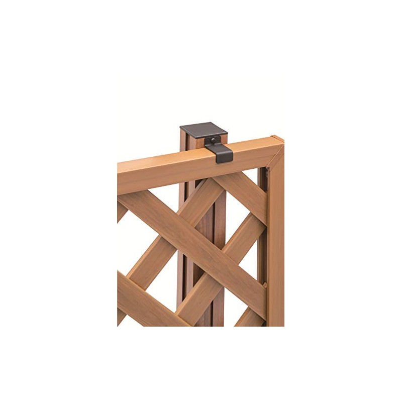 Takasho MNO-K02 Lattice Hardware for Woody Pla Fence Column Fixing