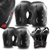 SKATEWIZ Elbow Knee Pads Adult - Impact Size L Black