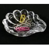 Bohemian Glass Crystal Mini Tray "Shell"