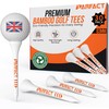 ParFact Golf Tees Wooden | Pack of 30 | Durable