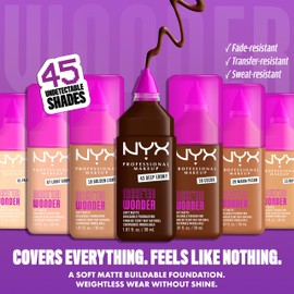 NYX Professional Makeup Foundation Make 'EM Wonder Shade: 08 Vanilla
