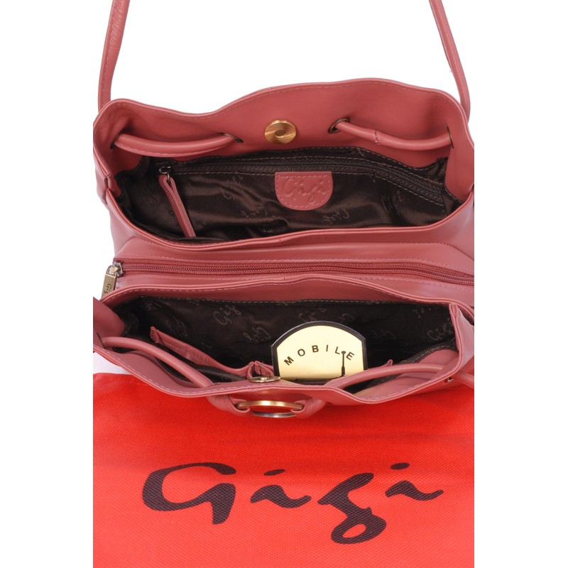 Gigi - Ladies Leather Shoulder Bag - Medium Tote Handbag
