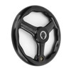 200*18mm Black Anti slip Bakelite 3 Spoked Lathe Handwheel with