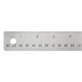 Alumicolor Flexible Stainless Steel ruler, measuring tool, 15IN