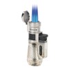 Vertigo by Lotus Cyclone Triple Torch Cigar Lighter Clear 1