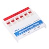 JMU Absorbent Paper Points .04 Taper #25, Spill-Proof Box, 100pcs/Pack