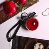 Eternal Flower Keyring Beautiful Rose Pendant Handmade Preserved Keychain for