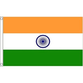 India Large Flag 8ft x 5ft