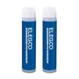 ELEGOO 3D Printer Adhesive Glue, Reduces Warping for ABS/PLA/PETG/TPU Filaments on PEI/PEO/PET and Aluminum Build Plates, Strong Adhesion 3D Printing Accessories(60mL x 2)