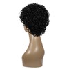 TOVINANNA Lace Front Wig Human Hair Short Curly Wig for