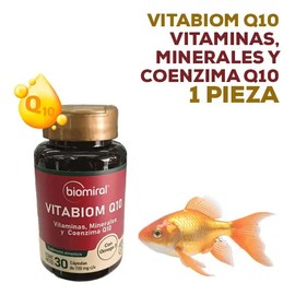 Biomiral Vitabiom Q10 Omega 3 Vitaminas Y Minerales 30 Caps