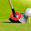 Yardwe 2pcs Golf Weighted Swing Rings Golf Club Warm Up