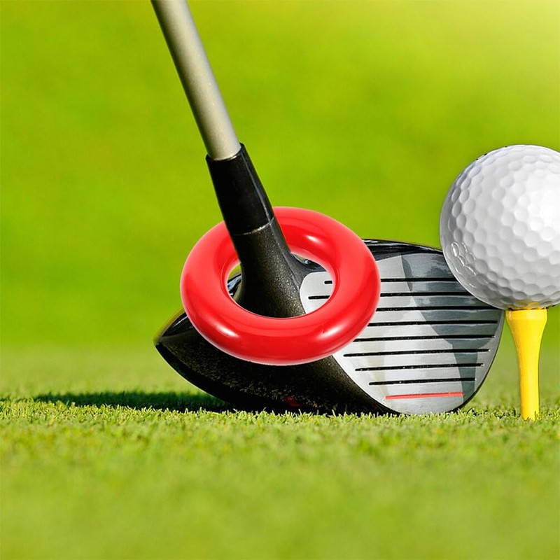 Yardwe 2pcs Golf Weighted Swing Rings Golf Club Warm Up