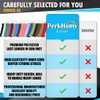 PerkHomy 90 ft 14 inch (7mm) Nylon Poly Rope Flag