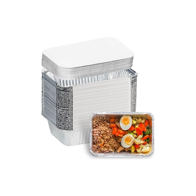AMD Nexus 25 X No2 (470ml) Aluminium Foil Food Container