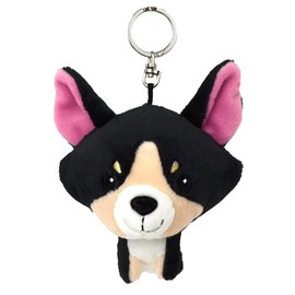 Niki Chihuahua Ben Lenovitz BB Key Ring, Keychain, Kids, 3.9 inches (10 cm), Black