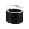 KONTONTY 4pairs Auto Speaker Spacer Adapter Rings Abs Speaker Washer