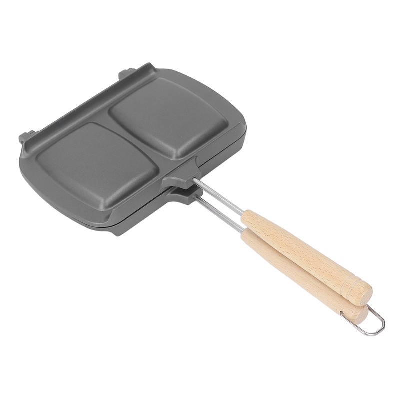 Double Sided Frying Pan Fast Heat Conduction Evenly Heated Detachable
