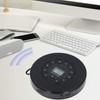 Portable CD Player, Compact Bluetooth CD Player with Speaker, Anti-Skip,