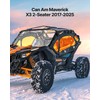 VEVOR Cab Enclosure Upper Doors, Compatible with Can-Am Maverick X3