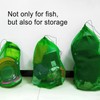 Fishing Net Bag - Drawstring Fishing Bait Mesh - Large