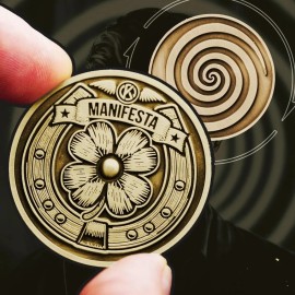 Manifestation Spinning Coin – Self Hypnosis Tool for Wealth, Luck & Affirmation