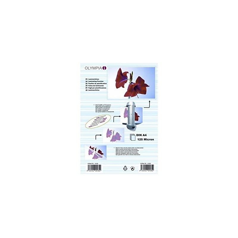 Olympia 9178 laminating film
