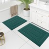 Kitinjoy Small Bath Mat, Soft and Absorbent Microfiber Bath Rugs,