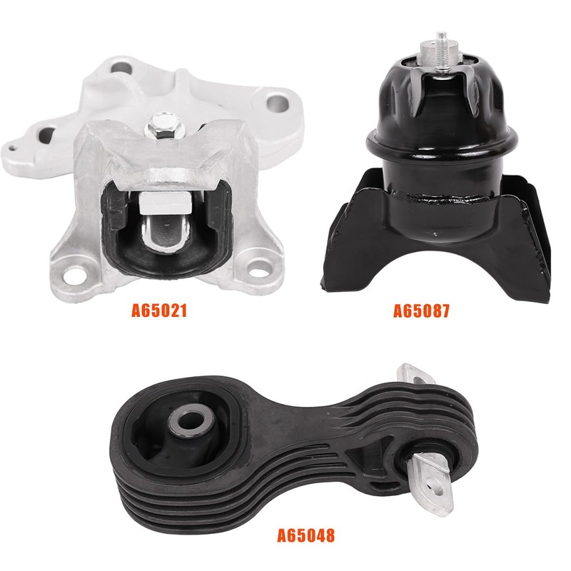 Set of 3 EMTMOUN Engine and Transmission Mount Kit Compatible