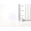 2318 PPLS Horizontal Groove Suction Cup Parts, Diameter: 0.8 inches