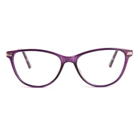 Blue Light Blocking Reading Glasses cat eye reading glasses Ultra-Lightweight Reading Glasses for Women BHX8012 (C3P, 3.5, Diopters)