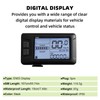 Dpofirs Electric Bicycle LCD Display Meter, Multi Information Display, Universal