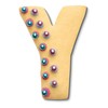 Staedter Letter Y Cookie Cutter, Silver