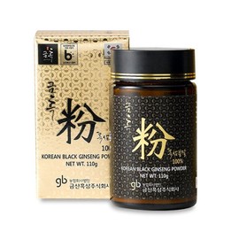 금흑분 흑삼분말 110g (구증구포 흑삼 100%) 안심GAP Black Ginseng Powder 110g (90% Aged Black Ginseng) Safe GAP