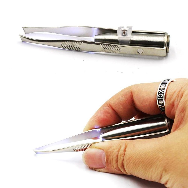 SJ Cooperation/China Tweezers with LED Light