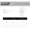 Noru Full Heat Glove Liner - Tri-Layer Fabric with Fleece
