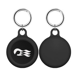 Keychain Holder for Princess Cruise Medallion, [2 Pack] Princess Medallion Accessories for Princess Ocean Medallion, 2025 Carnival Cruise Ship Essentials Medallion Accessory for Men Women (Black)