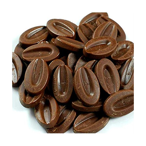 Valrhona Professional Signature Range - Satilia Dark Couverture - 62% cocoa 37% sugar 38% fat content - 2Lbs - Feves