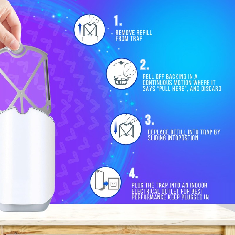 SHIELDFLY 8 Pack Refill Cartridges Kit Compatible with ZEVO M364