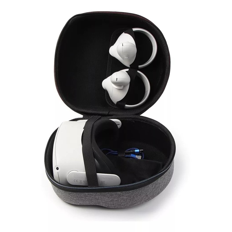 Estuchelandia Estuche Rígido De Almacenamiento Para Lente Oculus Quest 2