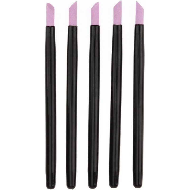 Yimart 5PCS Stone Sanding Nail File Tools Nail File Cuticle